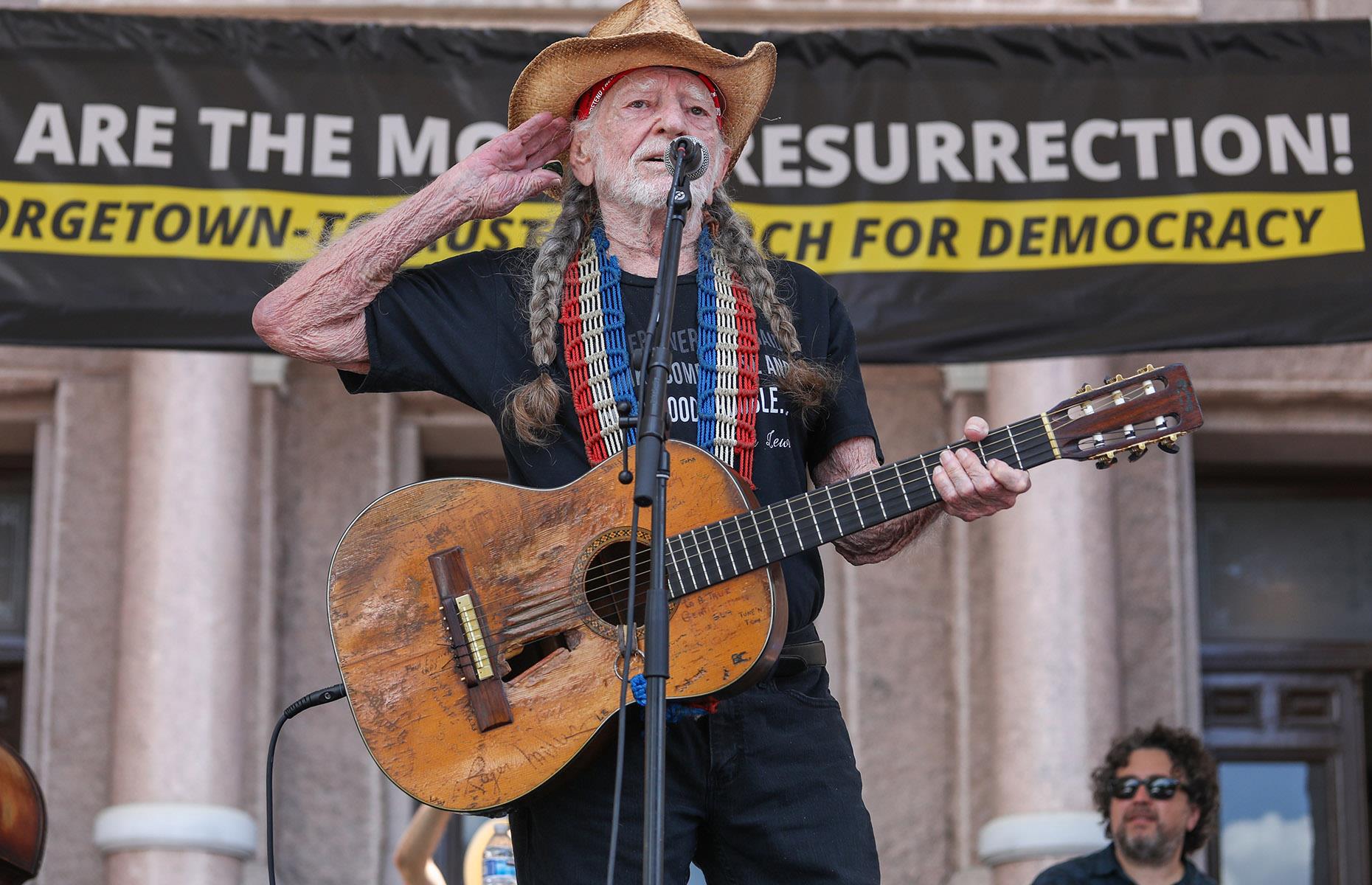 Willie Nelson: up to $76.5 million (£61.5m) in debt